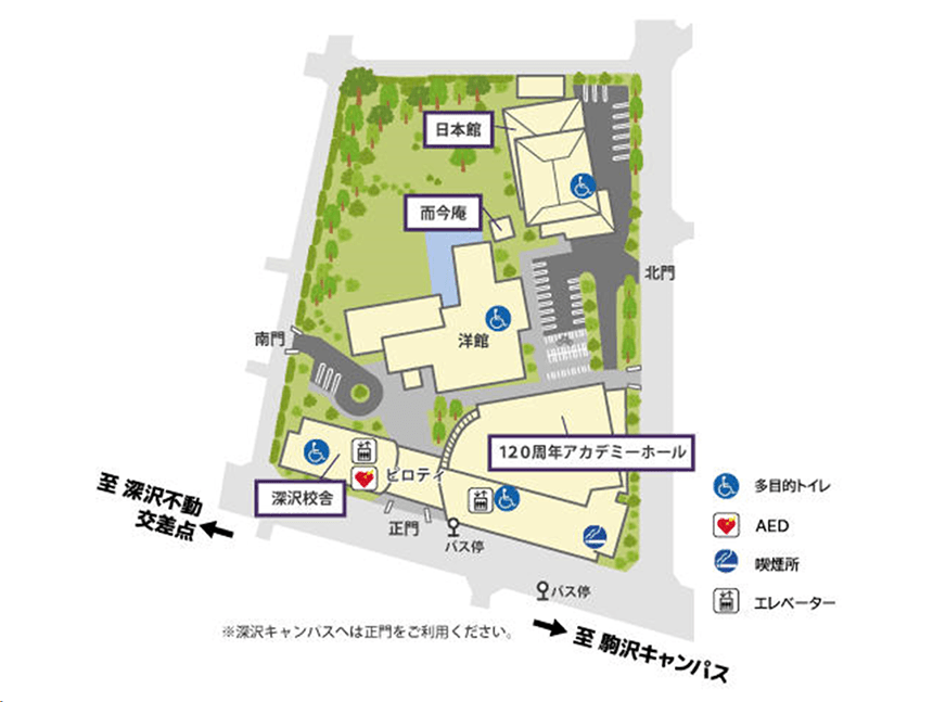 懇親会会場案内図