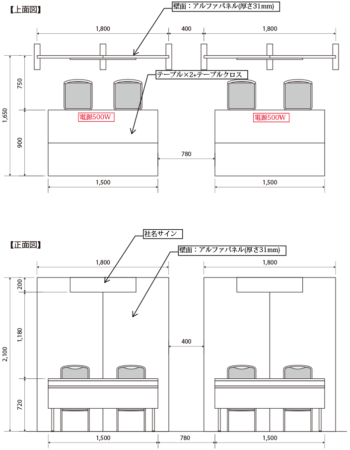 出展ブース図